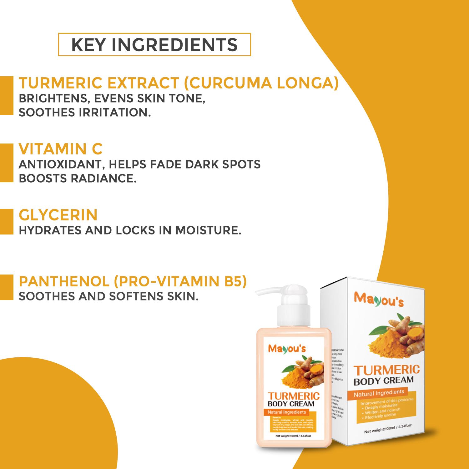 TUMERIC BODY CREAM